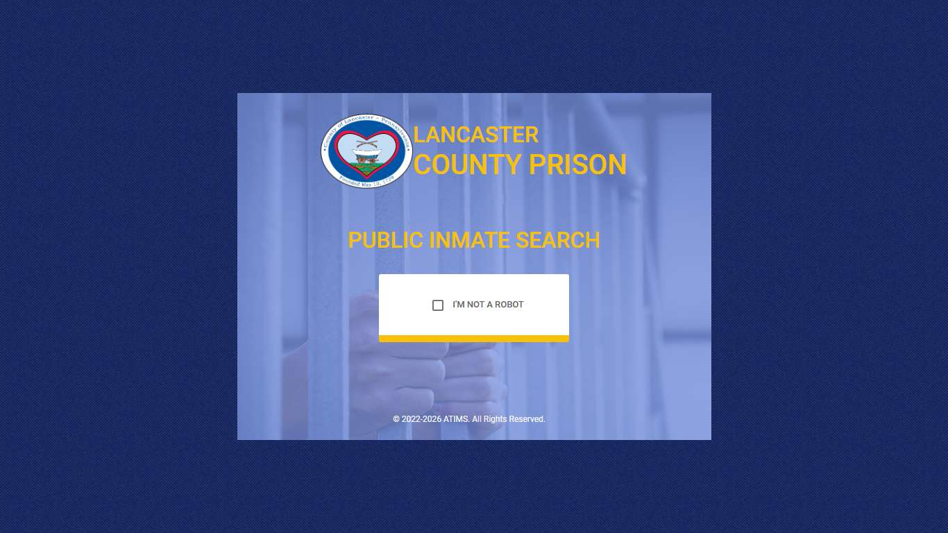 Inmate Search
